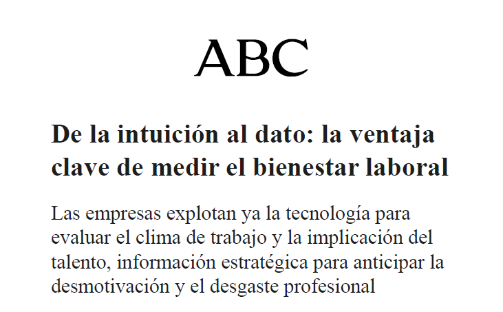 De la intuición al dato: la ventaja clave de medir el bienestar laboral